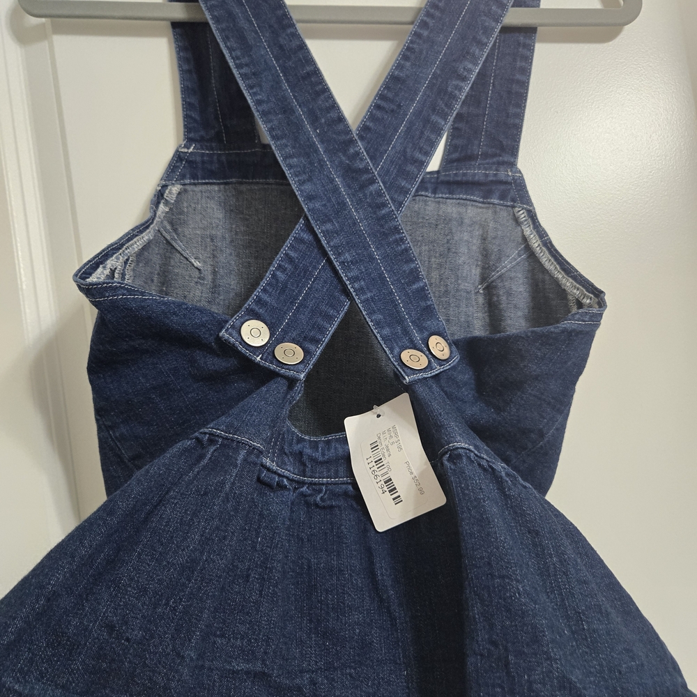 Stylish Denim Women's Peplum Top